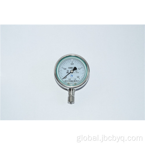 Hydraulic Pressure Gauge Anti-vibration gauge stainless pressure gauge for marine Manufactory